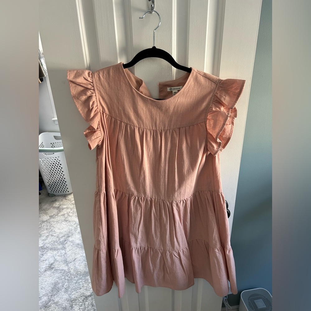 Pink Verona Babydoll Dress
